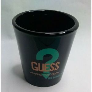 Vintage Guess Where I've Been Hot Springs Arkansas Shot Glass